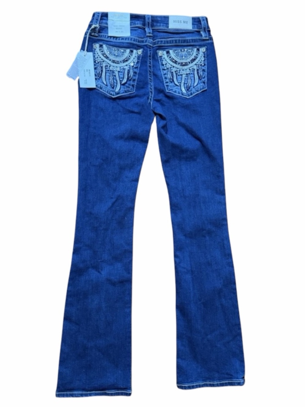 Miss Me Bootcut Jeans 30 x 32
Dark Wash New Dreamcatcher Embroidered Embellished - Picture 6 of 6